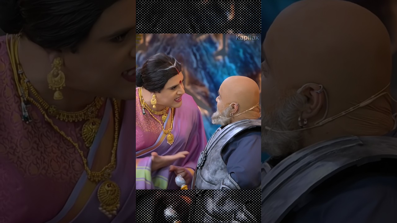 Krushna Abhishek as Rajmata & Kiku Sharda as Kattappa on Kapil Sharma Show! π