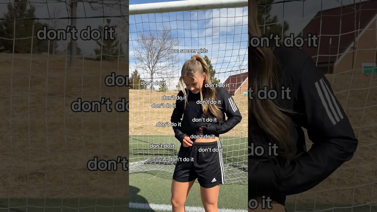 Why Do Female Soccer Players Do This? 🤔