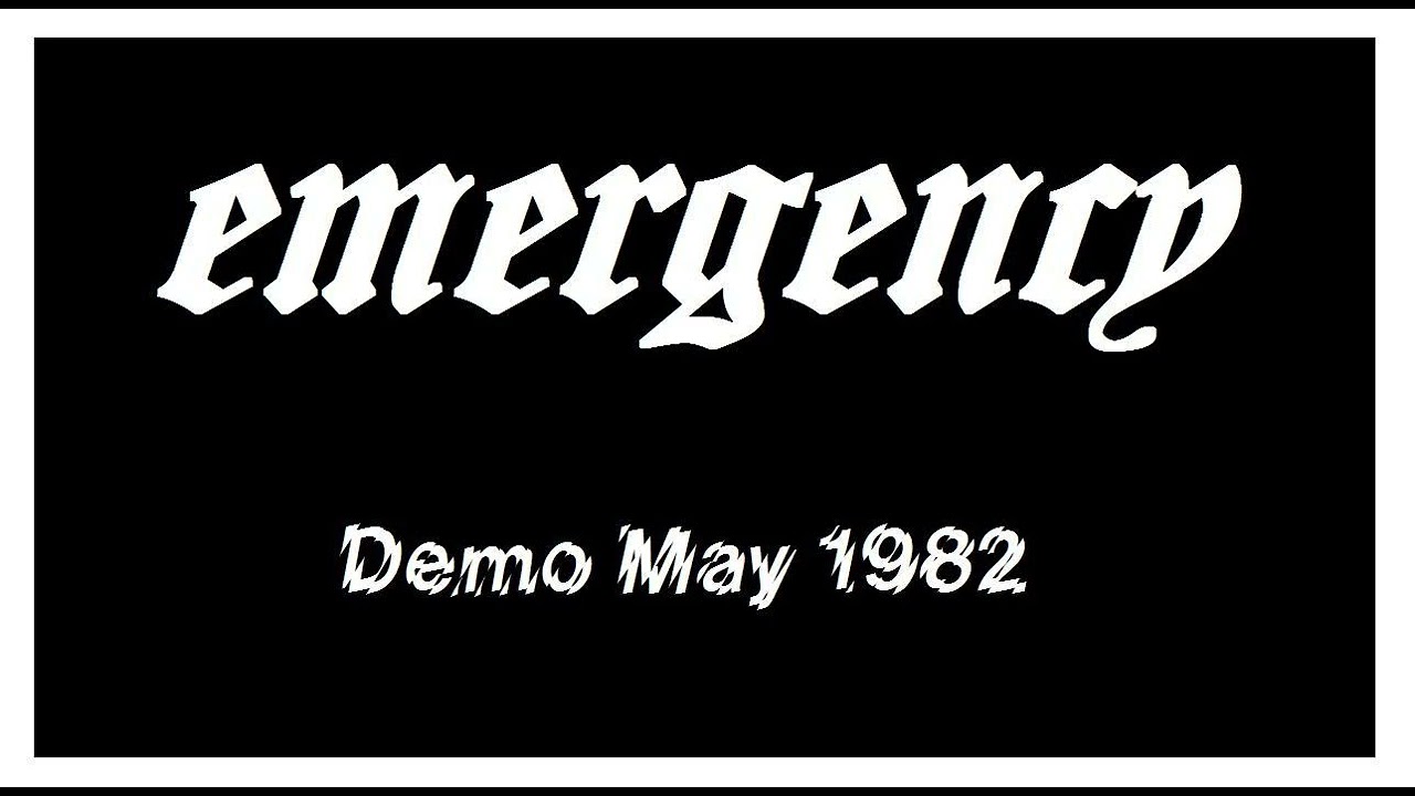 Emergency Demo 5/82 UK82 Punk 🎸