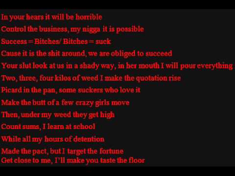 FRENCH RAP TRANSLATION OF 'Ah non c'est terrible'