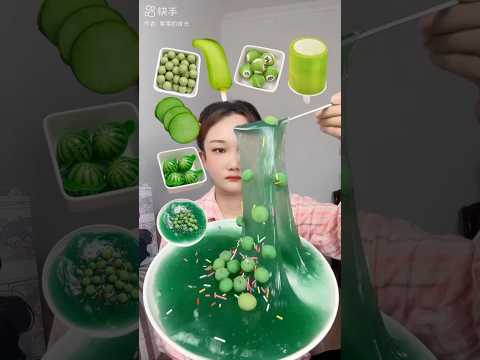 China khabar 🤤 green chocolate 😋 #trending #food #viral #china #shorts #eating