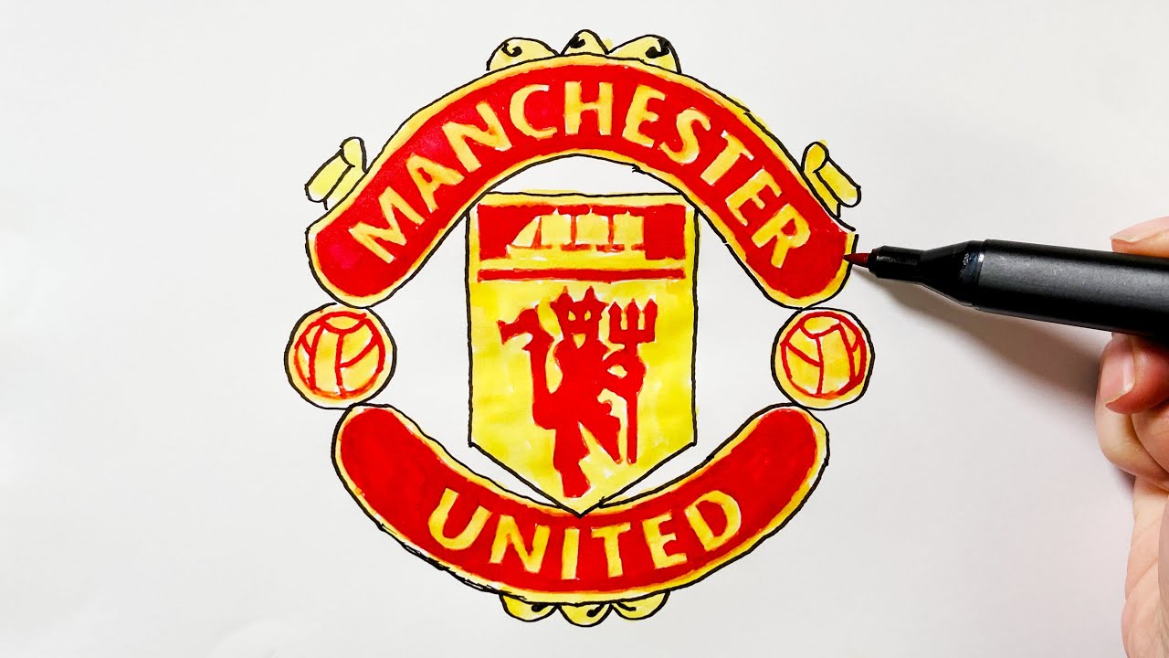 How to Draw the Manchester United Logo 🟥