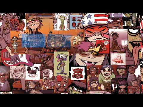 Gorillaz Singles Collection 2001โ2011 DVD Menu ๐ถ