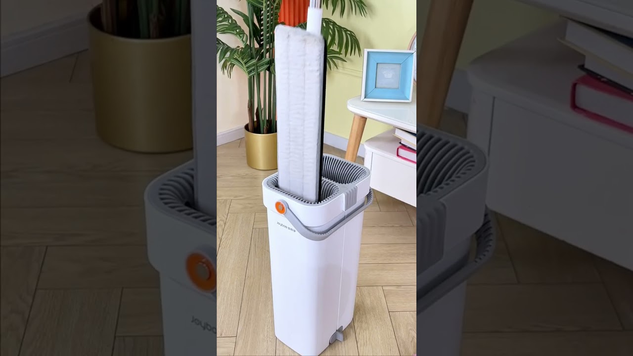 Joybos® Flat Floor Mop & Bucket Set – Effortless Home Cleaning 🧼