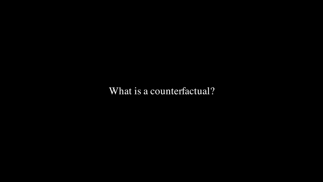 Introduction to Counterfactuals in Understanding Black-Box Predictions