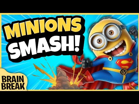 Minions Smash! Brain Break & Dance | Despicable Me 4