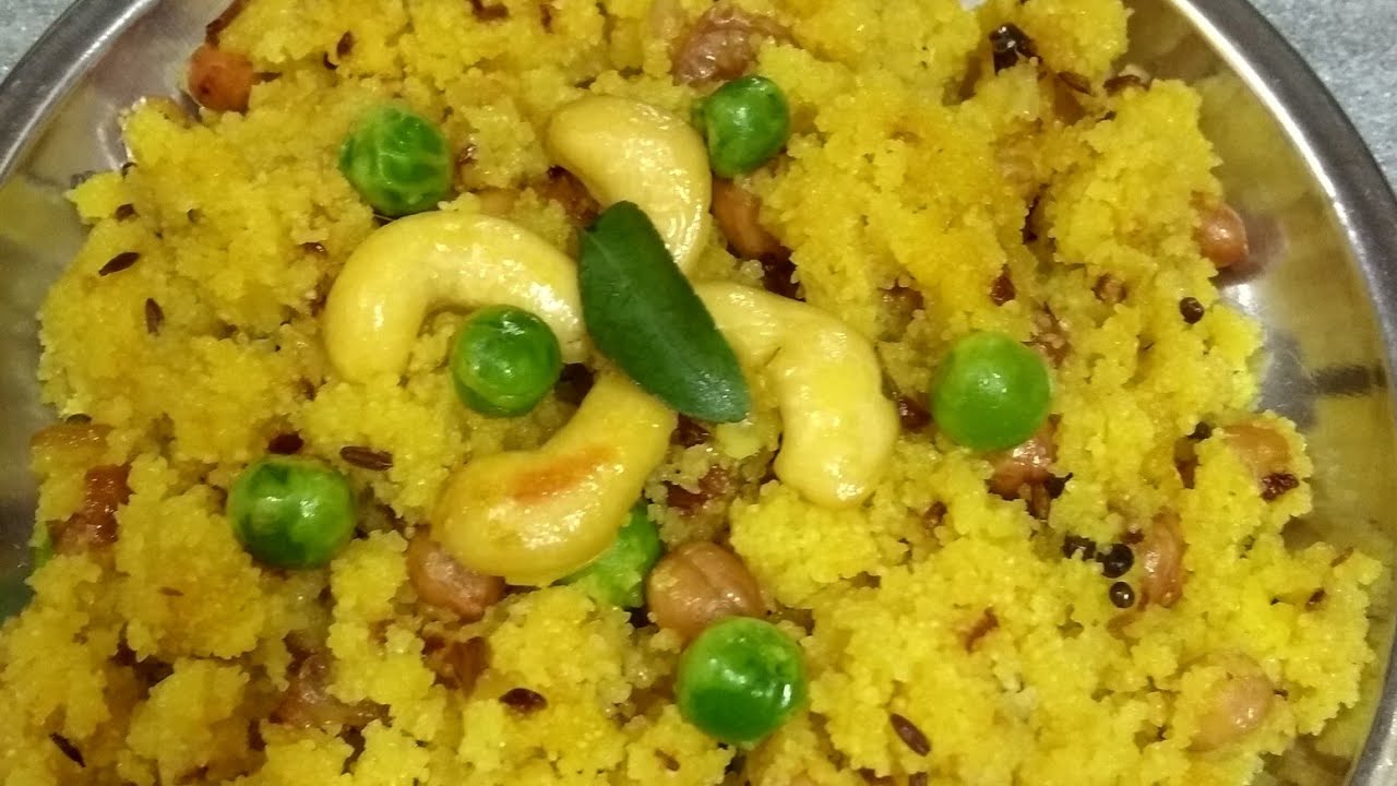 Rava Upma & Namkin Suji Halwa 🍽️