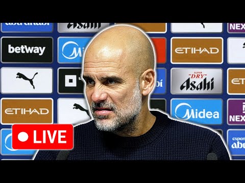 🔴 LIVE | Pep Guardiola post-match press conference | Manchester City 3-1 Bournemouth