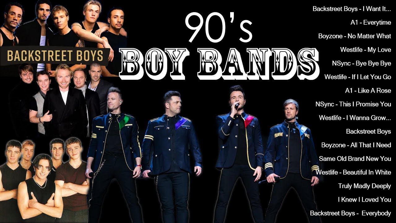 90's Boybands: Backstreet, NSync, Westlife & More 🎶