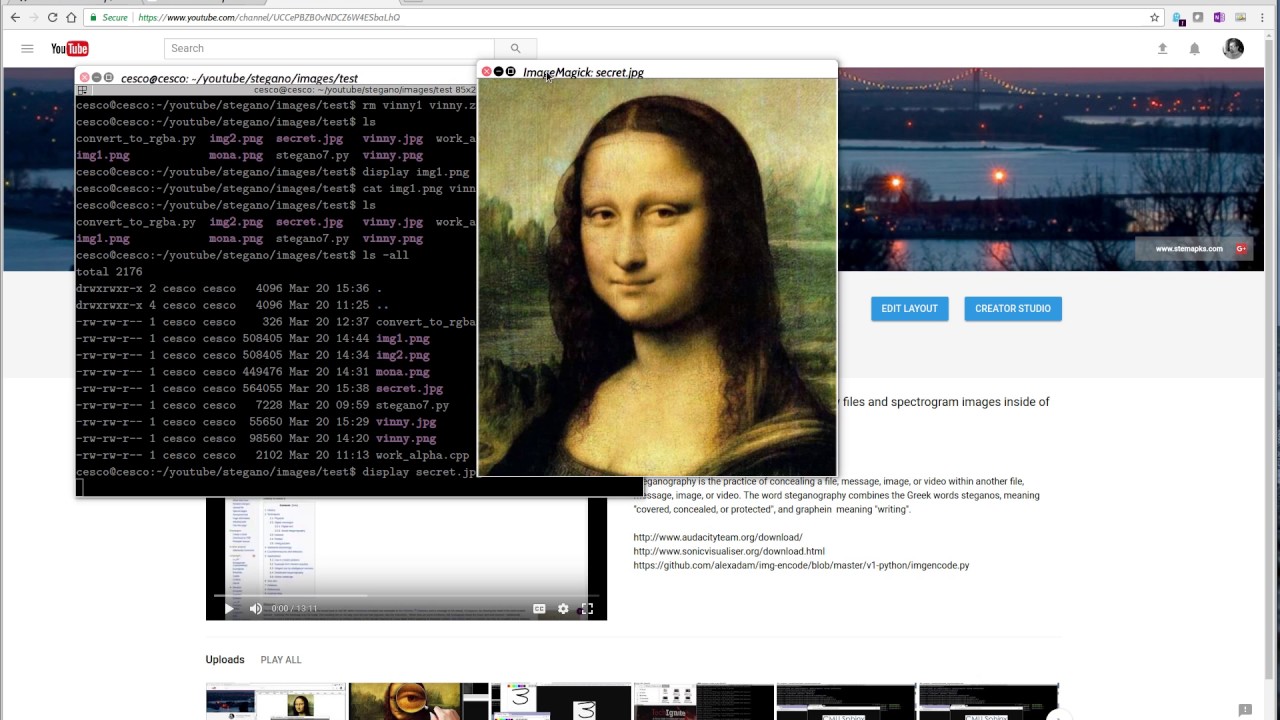 Basic Steganography Tutorial: Hiding Images in Other Images