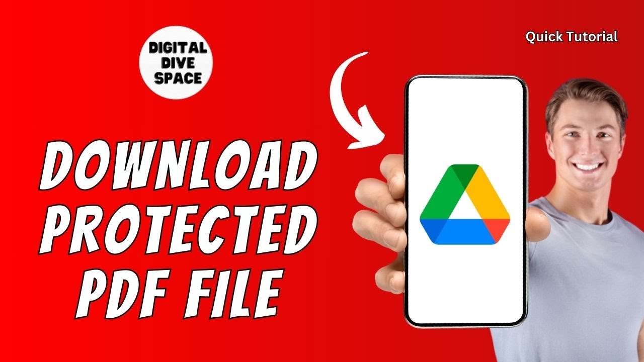 How to Download Protected View Only Google Drive Pdf File