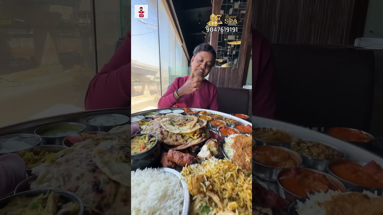 Largest Non-Veg Thali at Dara Singh | Mini Punjab Lake 🍽️