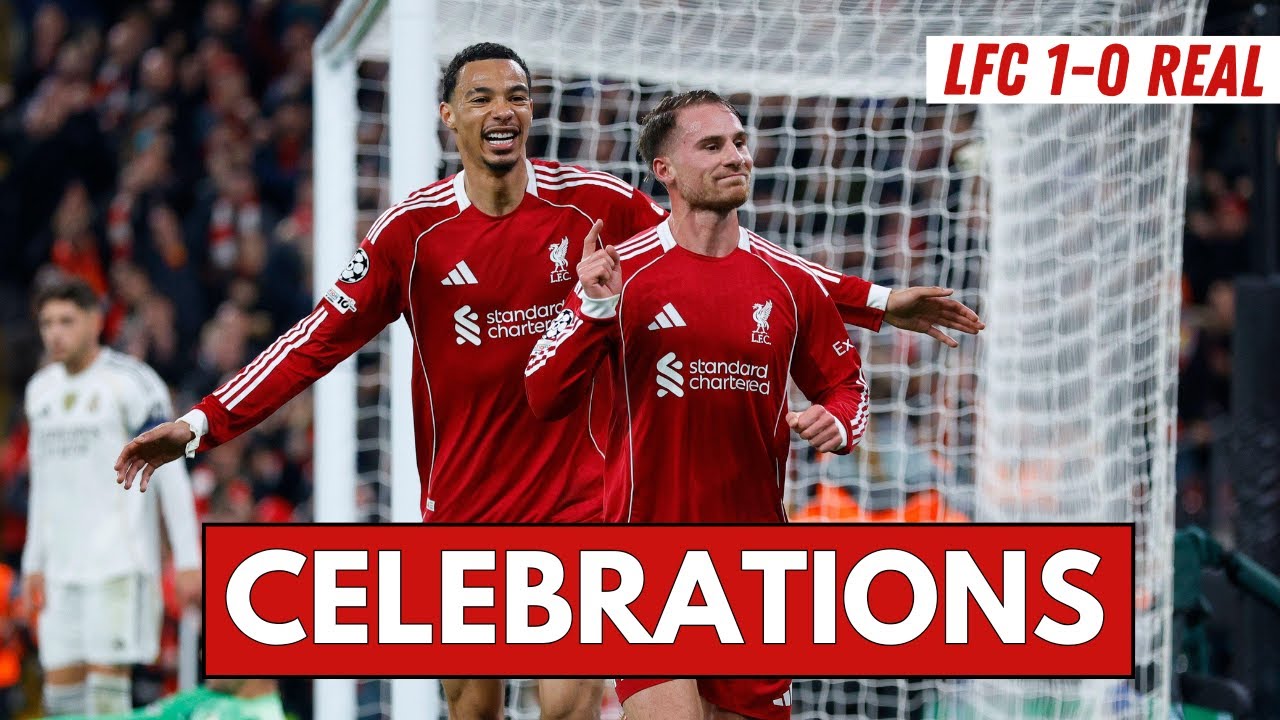Liverpool 1-0 Real Madrid | Post-Match Celebrations