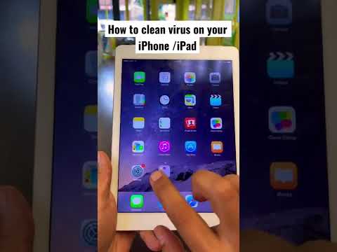 This is how you remove virus on your iPhone / iPad 😎 #shorts #apple #ios #ipad #samsung #android