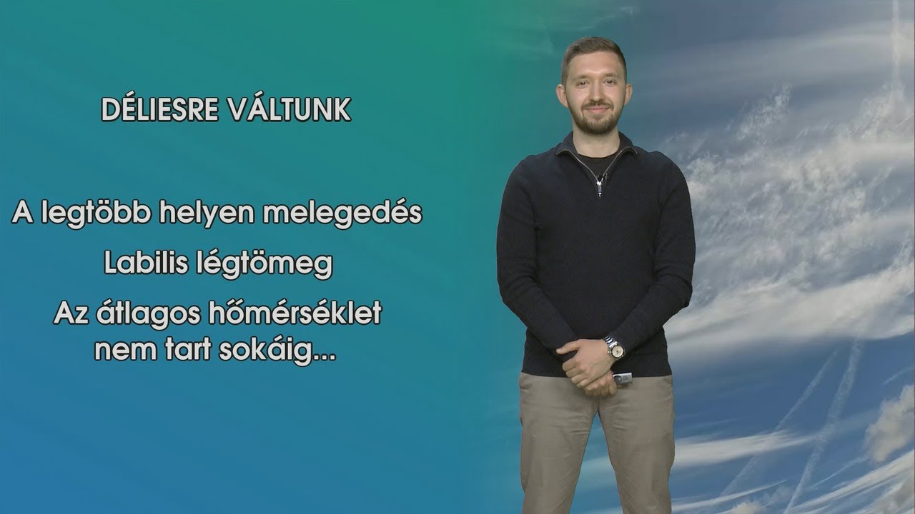 Változékony idő: záporok és melegedés 🌦️