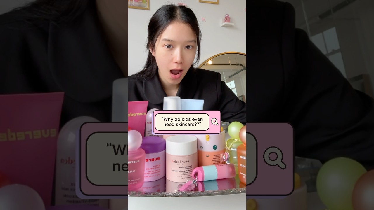 Start Healthy Skincare Habits Early for Kids 🌈