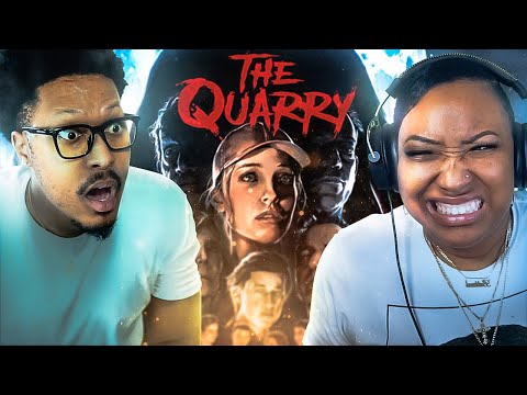 CHOICE BASED HORROR WITH MY SISTER | The Quarry