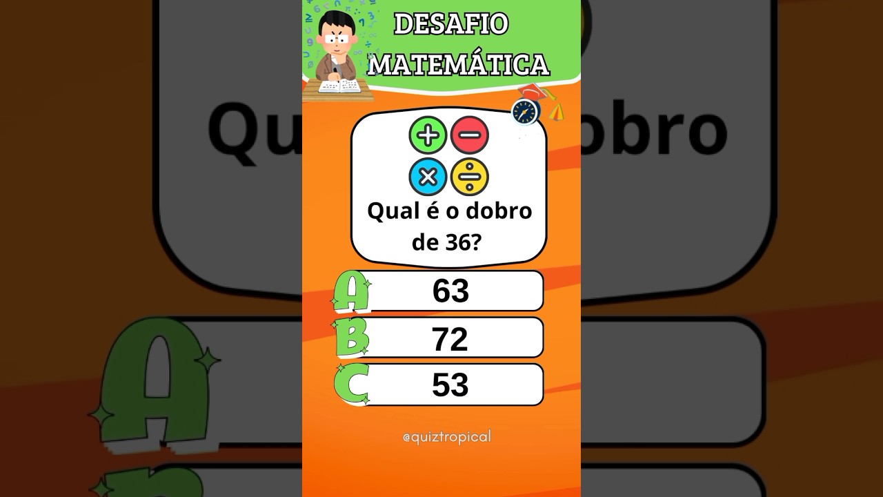 Desafio de Matemática: Teste suas habilidades e supere o desafio! 🧠