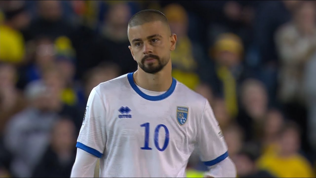 Edon Zhegrova vs Sweden (13/10/2025) HD