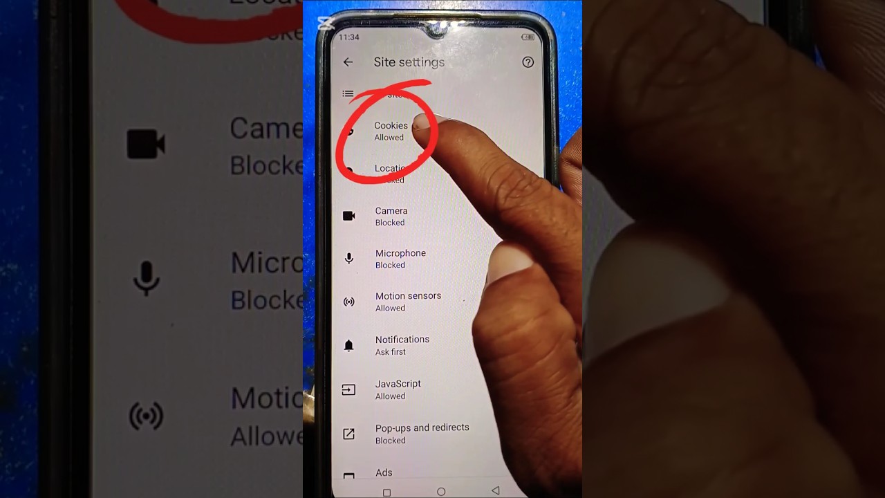 Enable Cookies on Chrome Android 📱