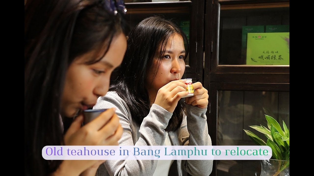 Old teahouse in Bang Lamphu, Bangkok, to relocate