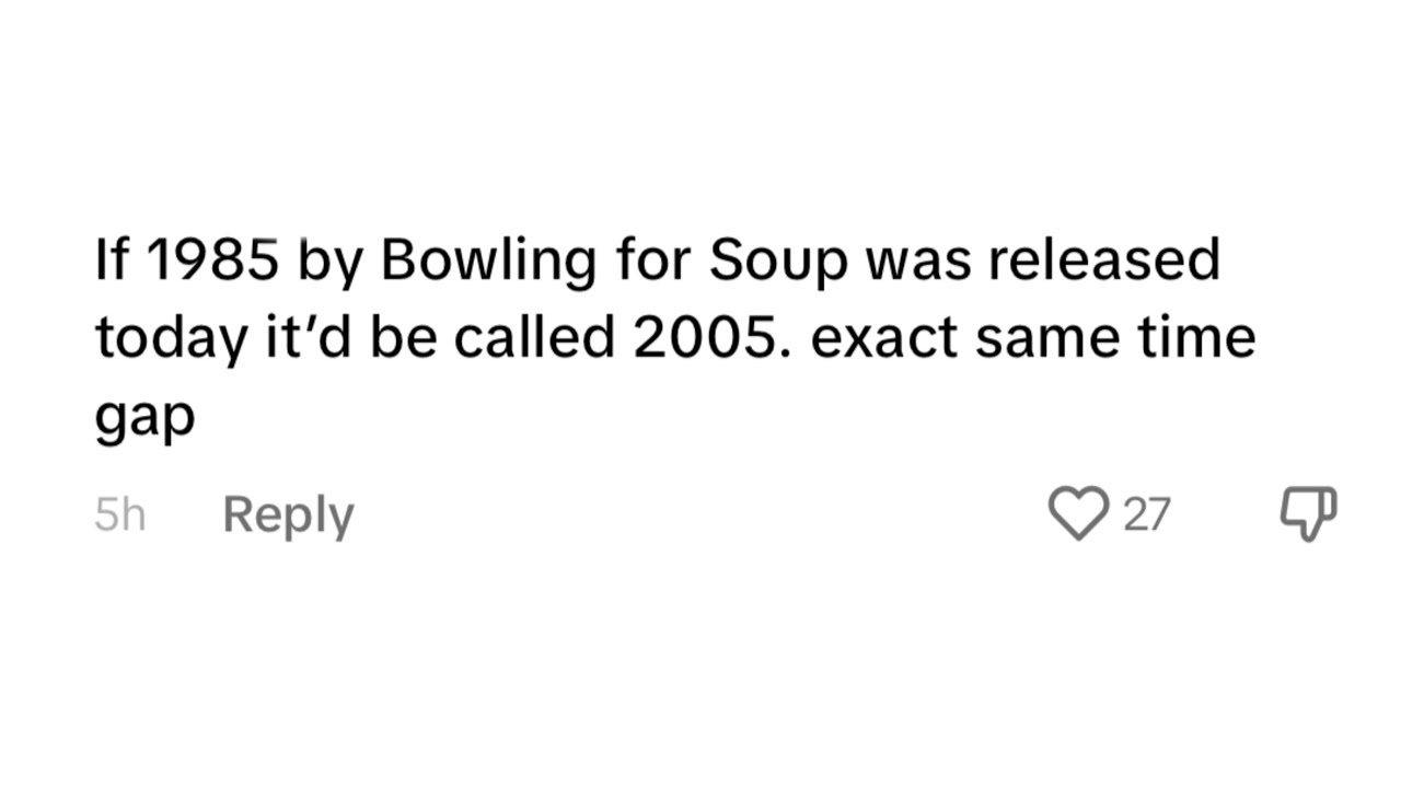 2005 If 1985 by Bowling for Soup Released Today 🎸