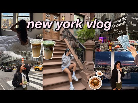 NEW YORK CITY VLOG🍎🥨⭐️ exploring the city, SOHO, 5th avenue, food, museums & more!!