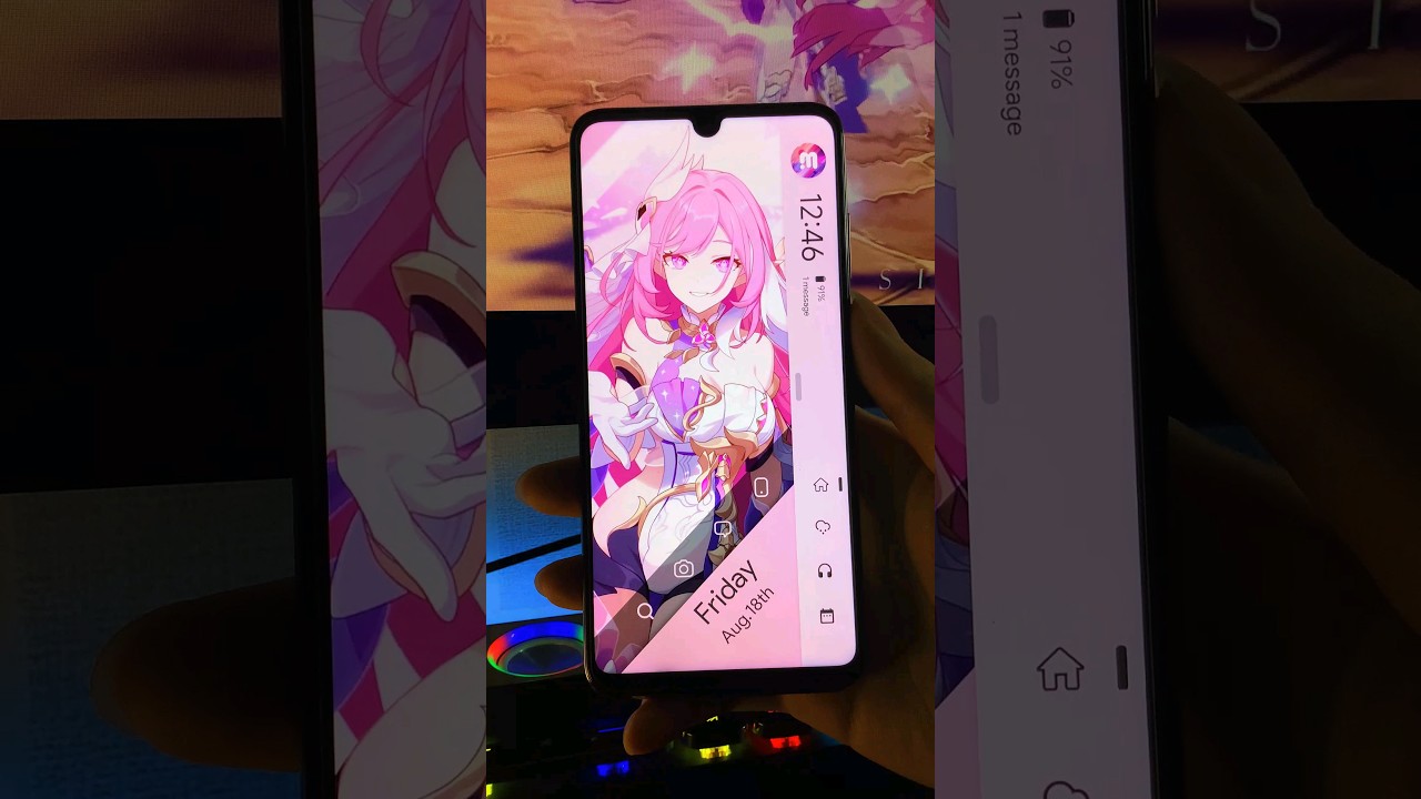 Must-Have KLWP Theme for Anime Fans 🎨