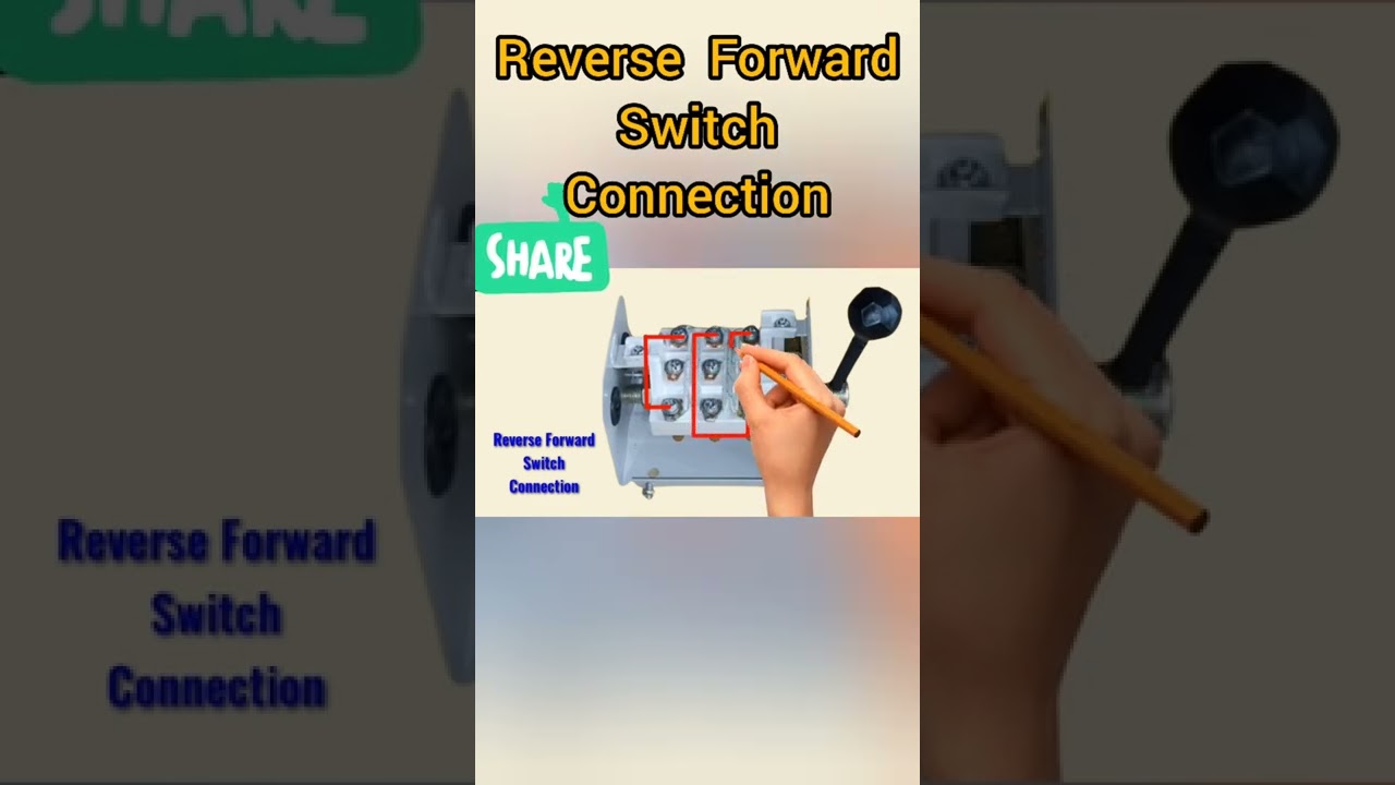 Motor Wiring: Reverse & Forward Connection Tips ⚙️