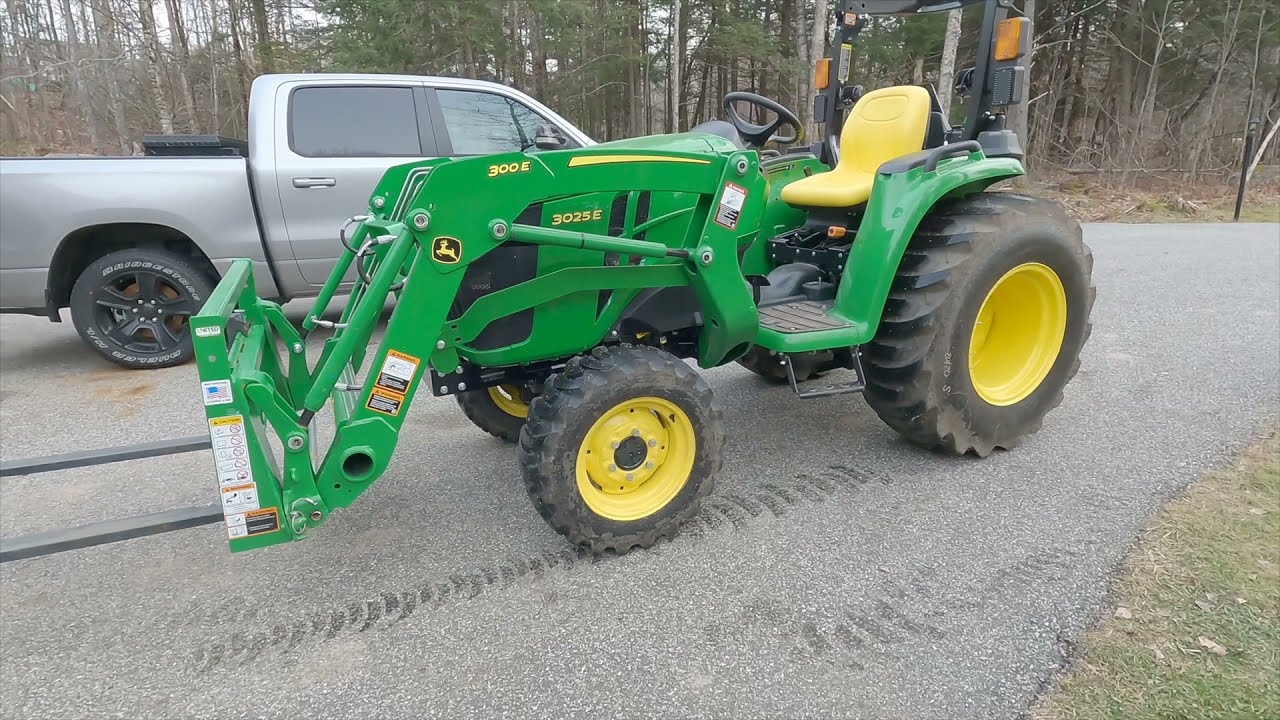 2021 John Deere 3025e - GoPro test