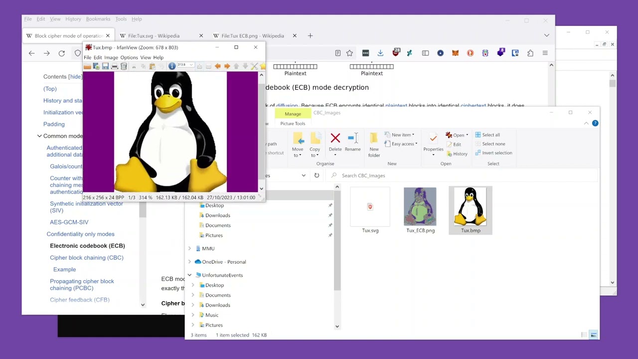 Secure Your Images: Exploring ECB and Block Cipher Modes 🔐