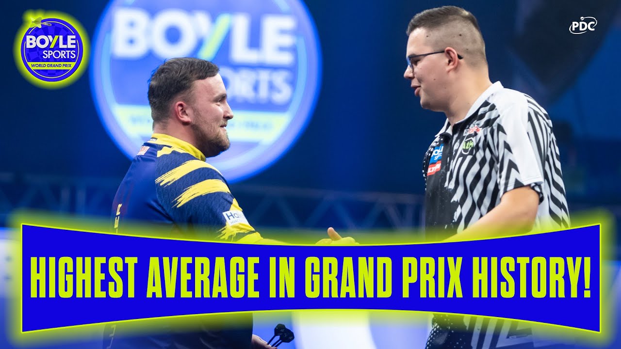 Record-Breaking Match! Luke Littler vs Gian van Veen | Grand Prix History🔥