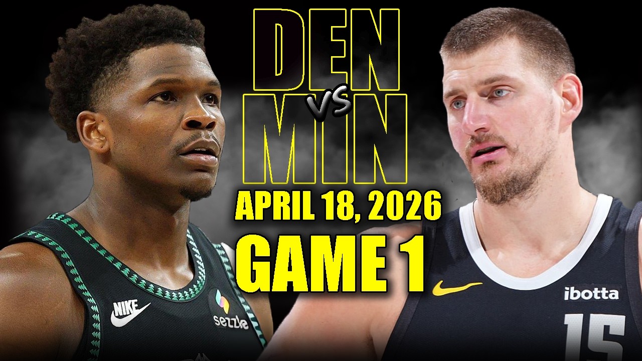 Denver Nuggets vs Minnesota Timberwolves Full Game 1 Highlights - April 18, 2026 | NBA Playoffs