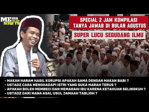 Ceramah Lucu Ustadz Abdul Somad 2 Jam 😄