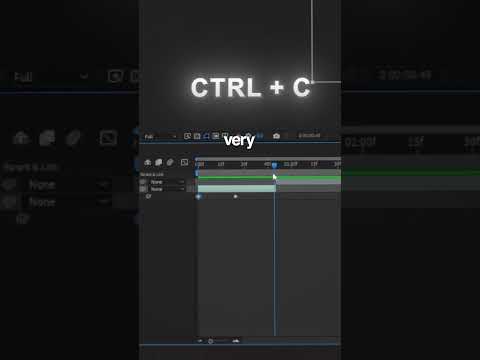 How To Make A Reverse Effect In After Effects