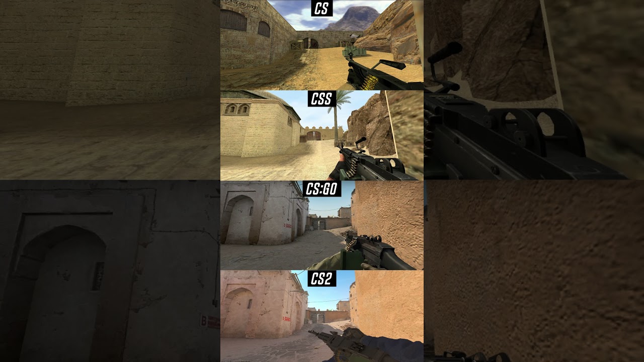 M249 Sound Comparison: CS 1.6 vs CS 2 🔊