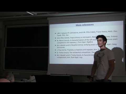 WDF23, Davide Trotta: Abstracting sheafification like adjunctions via tripos to topos