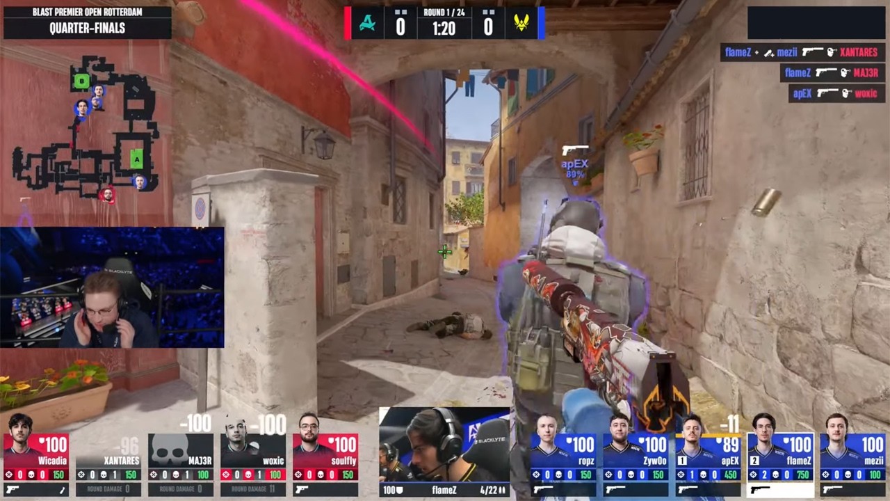 Blast Rotterdam Semi-Finals Live 🎮