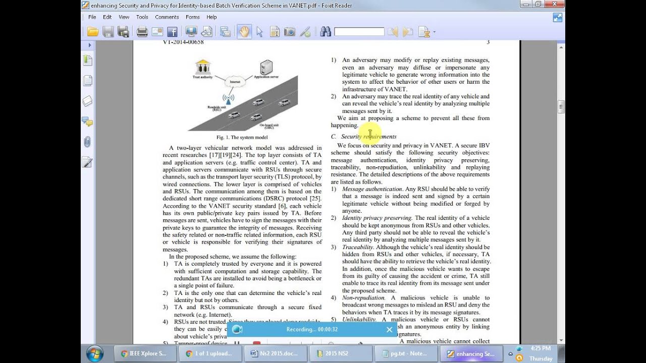 IEEE 2015 NS2: Securing Identity-Based Batch Verification in VANET π