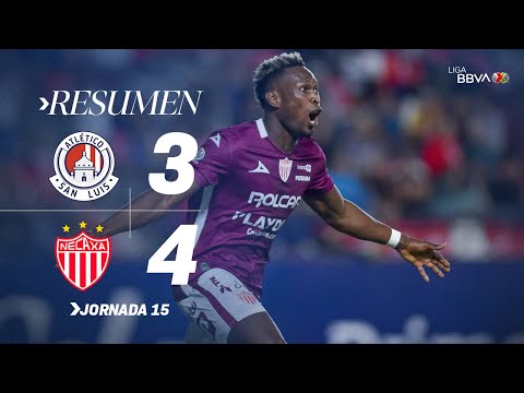 ATLÉTICO DE SAN LUIS 3-4 NECAXA | Remontada DE LOCURA de los Rayos