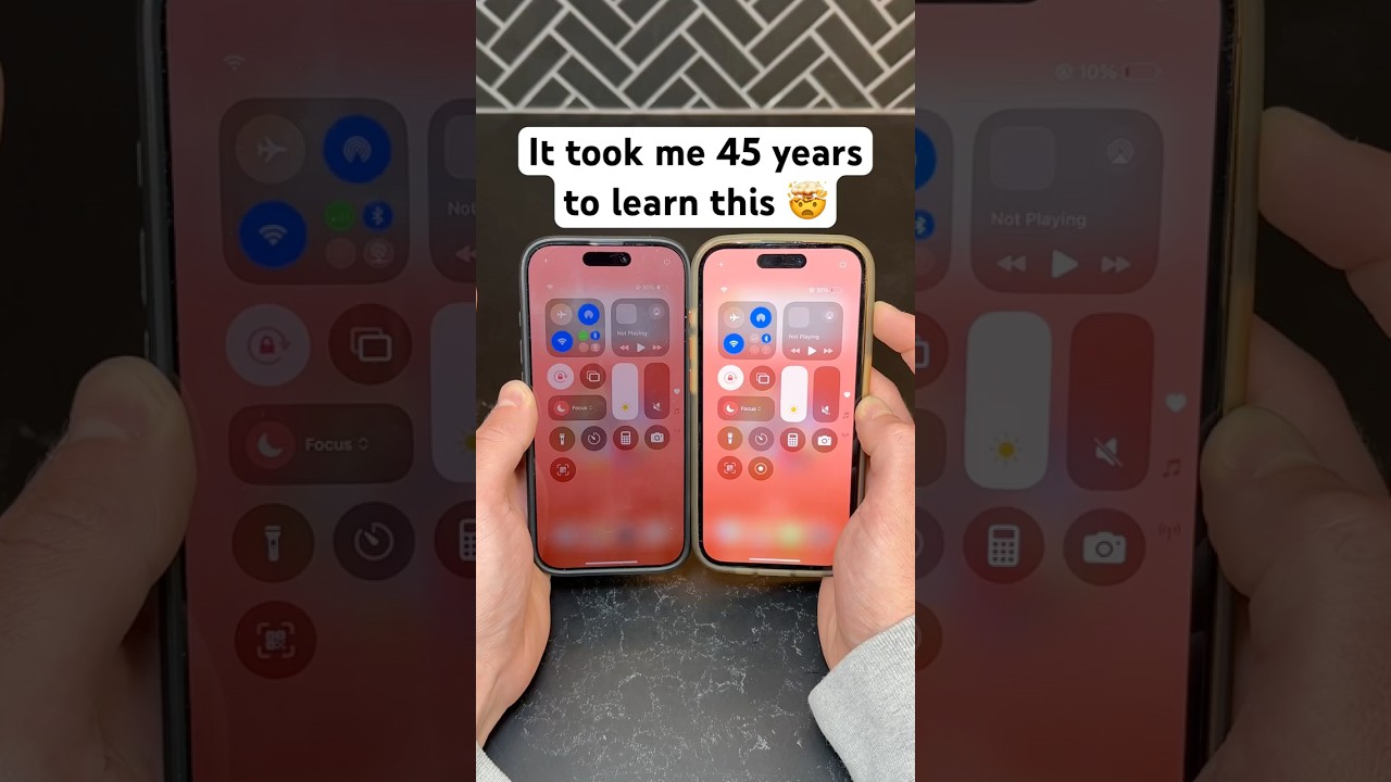 Adjust Your iPhone Brightness Easily