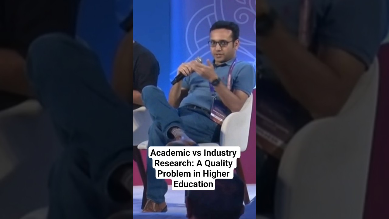 Academic vs Industry Research: A Quality Problem in Higher Education