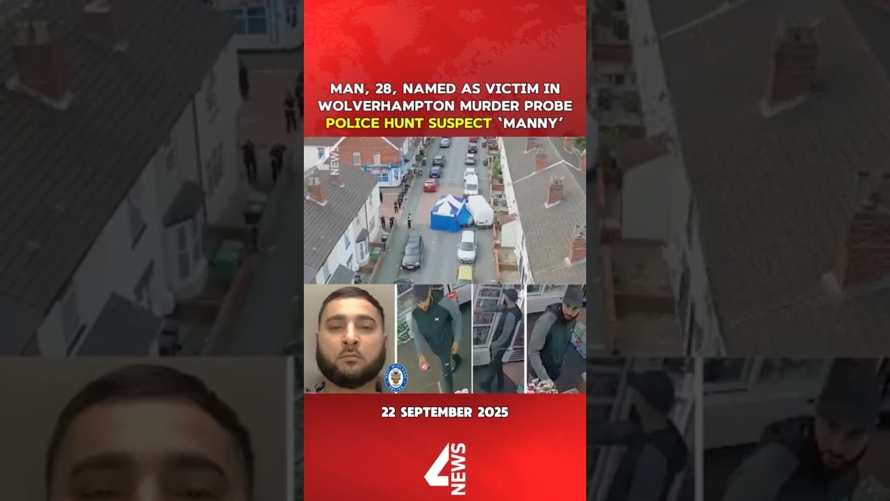 Man, 28, Named as Victim in Wolverhampton Shooting – Police Hunt Suspect ‘Manny’