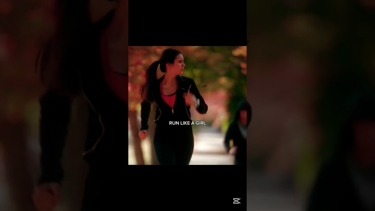 Elena Gilbert Runs Like a Girl 💖 | The Vampire Diaries Highlights