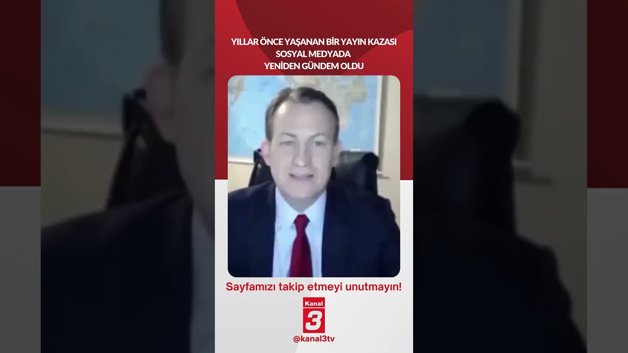 Yıllar önce yaşanan bir yayın kazası sosyal medyada yeniden gündem oldu...