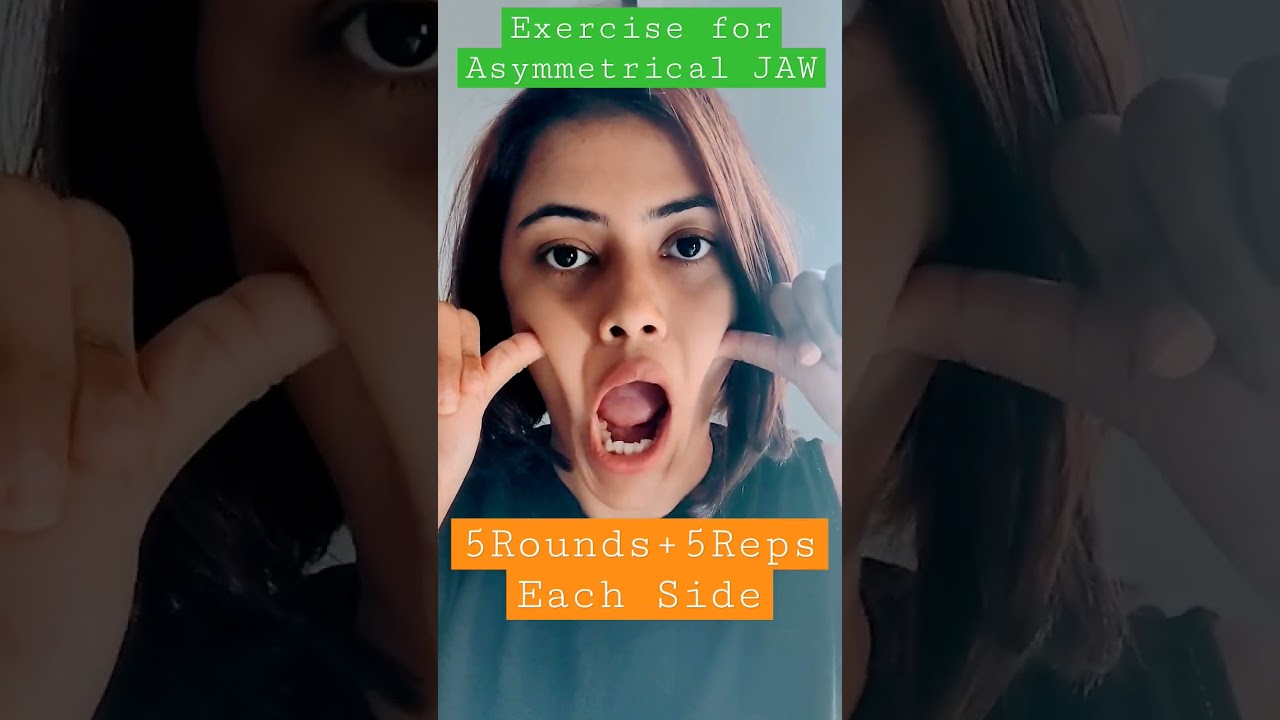 Transform Your Face: Easy Jaw Exercises to Fix Asymmetry 💪