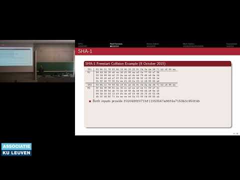 COSIC seminar "Optimization of Symmetric Cryptography Algorithms on GPUs" (Cihangir Tezcan)