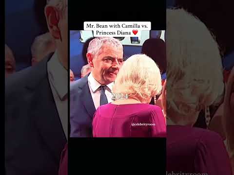 No one can replace Princess Diana ❤️👑 #rowanatkinson #mrbean #camilla #princessdiana #shorts