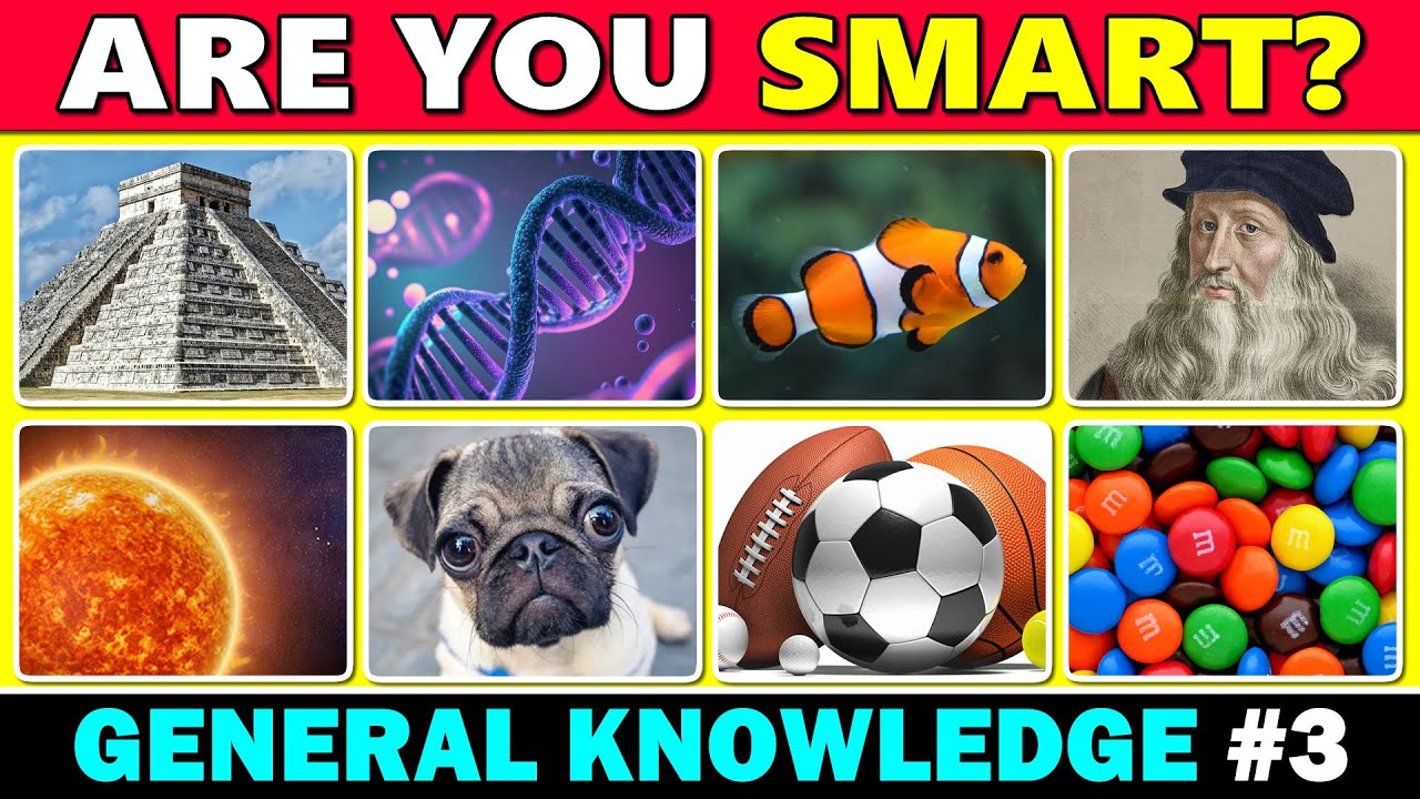 How Smart Are You? 50 General Knowledge Trivia Questions #3