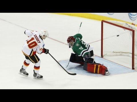 Flames vs Stars Shootout Highlights 🏒